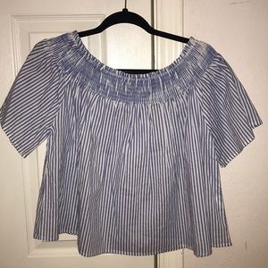Rebellion Again off the shoulder top